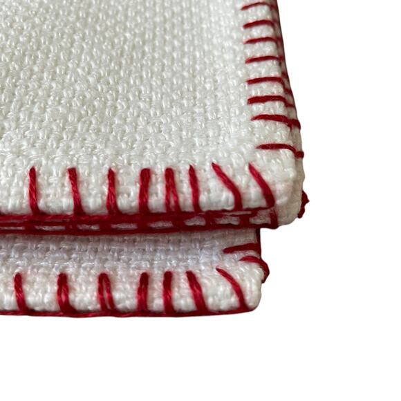 Lillian August Christmas SANTA CLAUS Placemat Set of 4 Holiday Decor 13x19 New - Picture 15 of 16